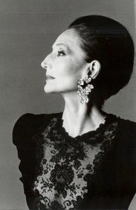 Jacqueline de Ribes knows how to get across private club membership. Farrah's not quite there yet. 