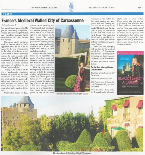 Carcassonne by Rozsa Gaston for Westchester Guardian, 2-5-15